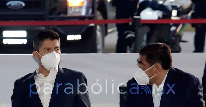 Usa Eduardo Rivera el tema de seguridad como promoci&oacute;n electoral: Barbosa