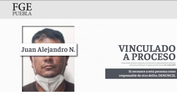 Vincula a proceso la Fiscalía a Alejandro N. por violación