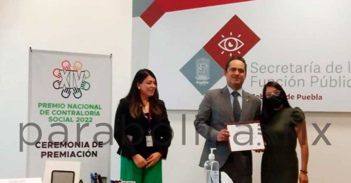 Gana propuesta &ldquo;Verificaci&oacute;n del programa de estancias infantiles para el Municipio de Puebla&rdquo;, premio estatal de contralor&iacute;a social 2022