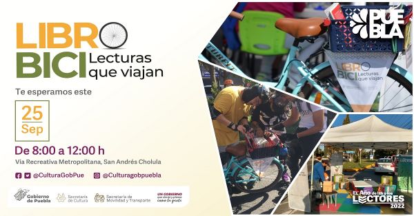 Promoverán Cultura lectura en la Vía Recreativa Metropolitana de San Andrés Cholula