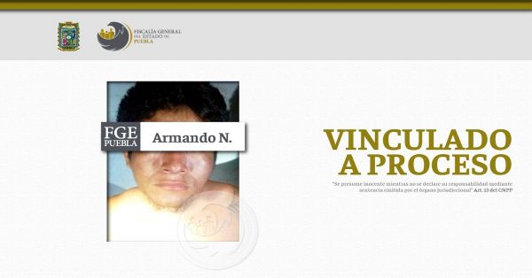 Vinculan a proceso a Armando N., es acusado de privar de la vida a su padre