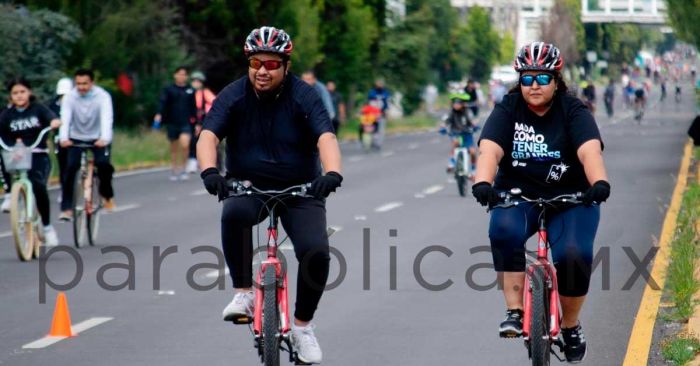 Recupera gobierno de Puebla espacios públicos con Vía Recreativa