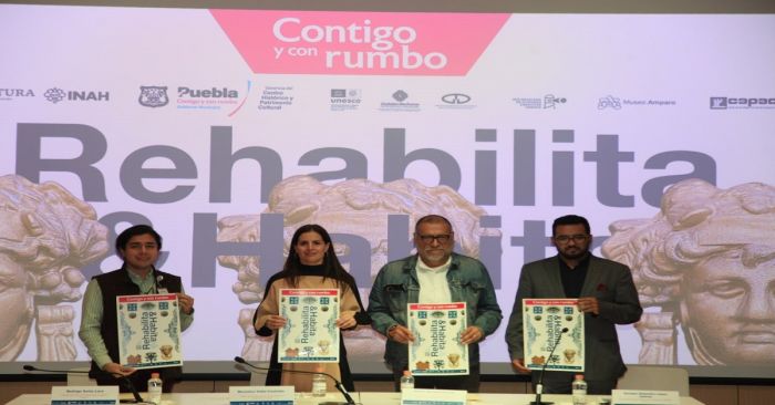 Realiza Ayuntamiento de Puebla rehabilitación en el Centro Histórico para que sea habitable