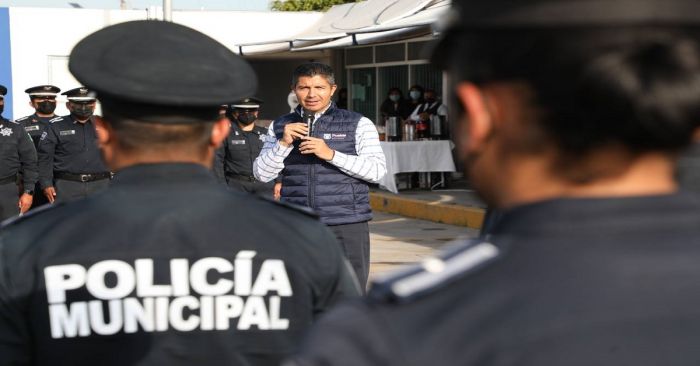 Acude Eduardo Rivera a una reunión con elementos de la Comisaría Sur de la SSC