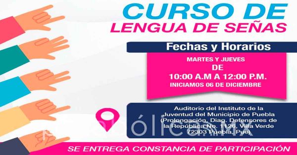 Ofrece ayuntamiento curso de Lengua de Se&ntilde;as Mexicana
