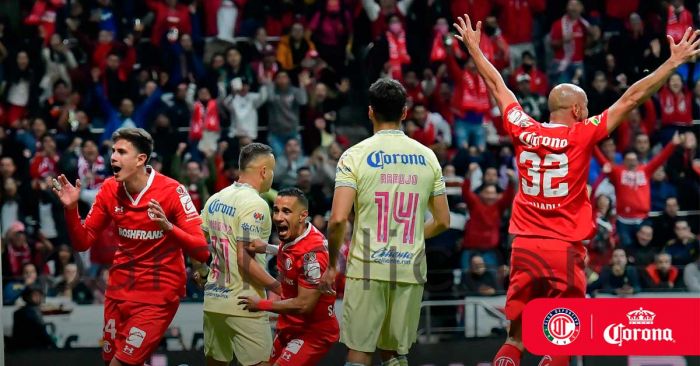 Pega Toluca al Am&eacute;rica en primer duelo de semifinales