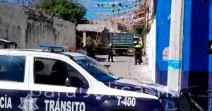 Atropella camión de volteo a pequeño en la Mixteca
