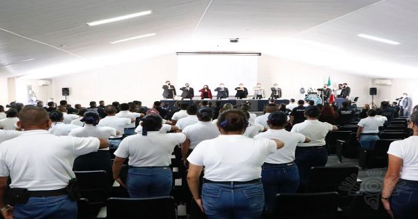 Con normalidad, titular de SSP encabeza curso de Formaci&oacute;n de Mandos