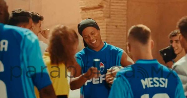 Protagonizan Messi, Ronaldinho y Pogba promocional de Pepsi para el Mundial