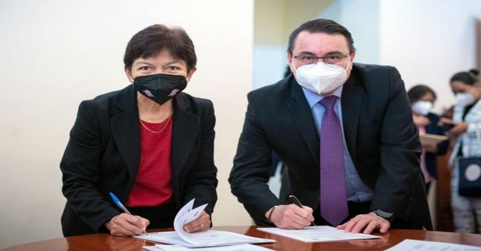 Firma convenio BUAP con la Escuela Federal de Formación Judicial del Consejo de la Judicatura Federal