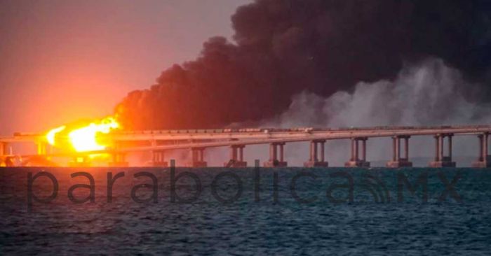 Anuncia Rusia la detención de 8 implicados en el ataque al puente de Crimea