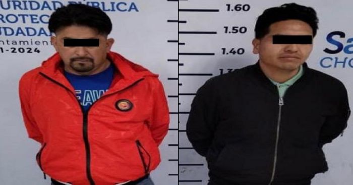 Detiene en San Andrés Cholula a dos personas con un arma de fuego