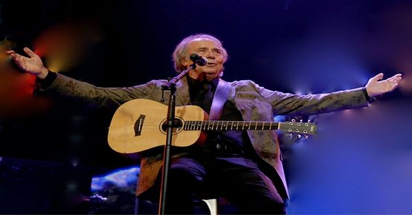 Prepara despedida Joan Manuel Serrat con concierto gratuito en zócalo de la CDMX