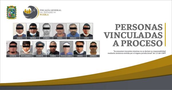 Detienen y vinculan a proceso a 13 personas por el delito de violencia familiar