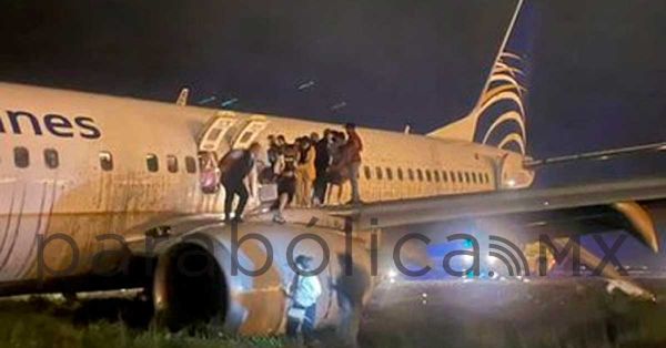 Falla aterrizaje de avión procedente del AICM en Panamá