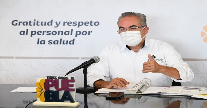 Registran en Puebla 43 nuevos casos de COVID-19: Salud