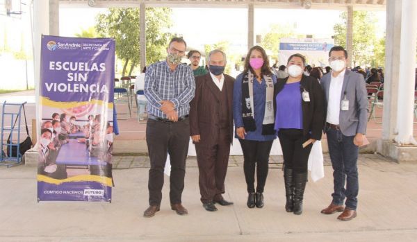 Buscan escuelas sin violencia en San Andr&eacute;s Cholula