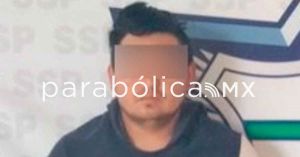Cae presunto asaltante de transporte de carga en San Martín Texmelucan