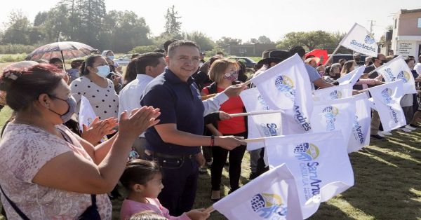 Inicia construcción de unidad deportiva en San Rafael Comac