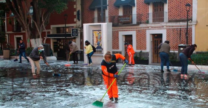 Se suman ciudadan&iacute;a y Gobierno Municipal para limpiar espacios p&uacute;blicos
