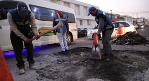 Buscará ayuntamiento tapar 40 mil baches antes del cierre de 2022