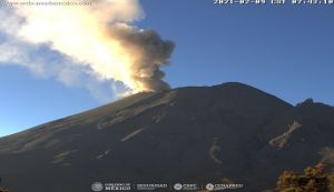Registra Popocatépetl dos sismos este martes