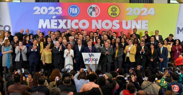 Acuerdan PRI, PAN y PRD ir en coalición para las elecciones de EdoMex y Coahuila
