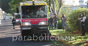 Recorrerán tres máquinas de barrido mecánico más de 100km para limpiar la ciudad