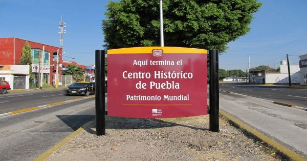 Realizan acciones de mantenimiento en el Centro Histórico de Puebla