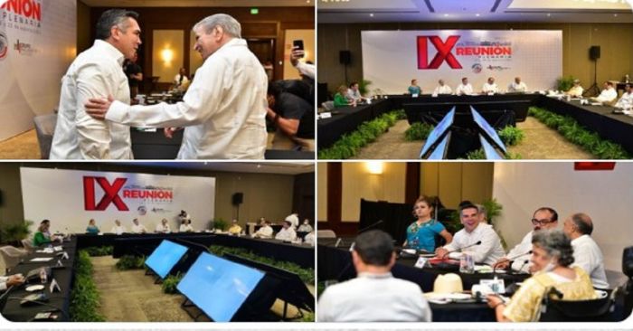 Le hacen el feo a &lsquo;Alito&rsquo; Moreno en la Reuni&oacute;n Plenaria de los senadores del PRI