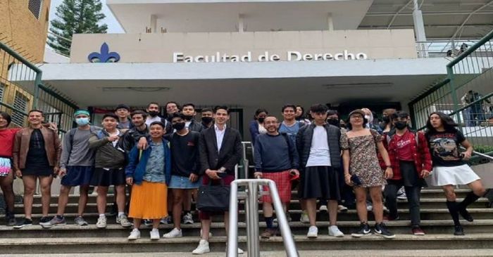 Puedes usar lo que gustes, la vestimenta no tiene género: estudiantes de Derecho UV