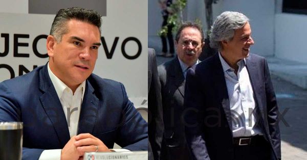 &ldquo;El PRI es el que debe regresar&rdquo;, exhibe Sansores conversaci&oacute;n de Alito Moreno con Claudio X. Gonz&aacute;lez