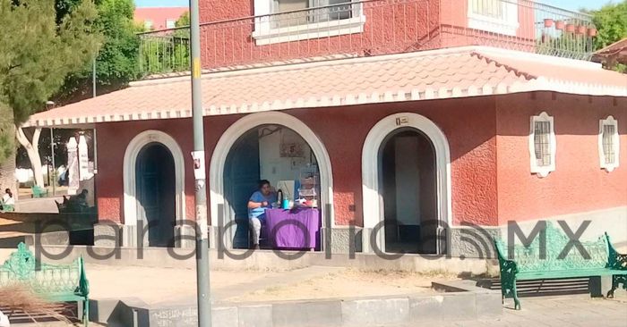 Clausura Agua de Puebla sanitarios públicos del paseo bravo