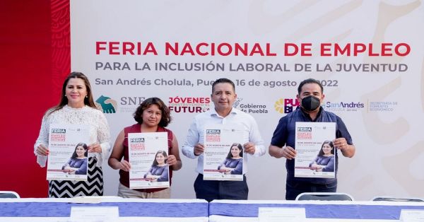 Realizarán segunda feria de empleo en San Andrés Cholula