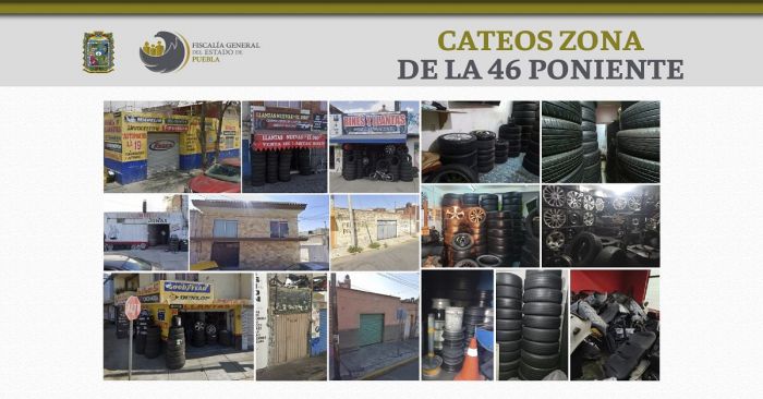 Realizan cateo en la 46 Poniente y aseguran autopartes de presunta procedencia ilícita