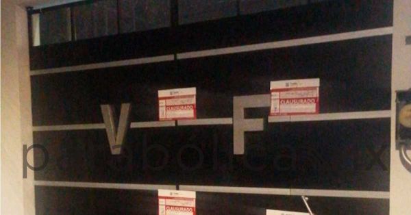Clausuran sal&oacute;n STFRM por normatividad al incumplir con las medidas preventivas y de protecci&oacute;n civil