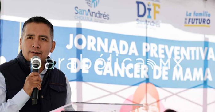 Ofrece San Andrés Cholula la Jornada Preventiva de Cáncer de Mama