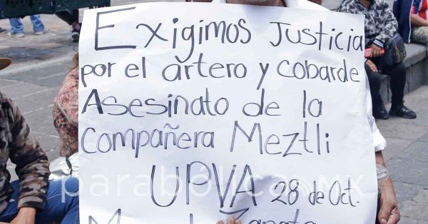 Apelar&aacute; Fiscal&iacute;a absoluci&oacute;n del presunto homicida de Meztli Sarabia