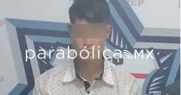 Asegura Policía Estatal cristal y marihuana a un sujeto en Tepeaca