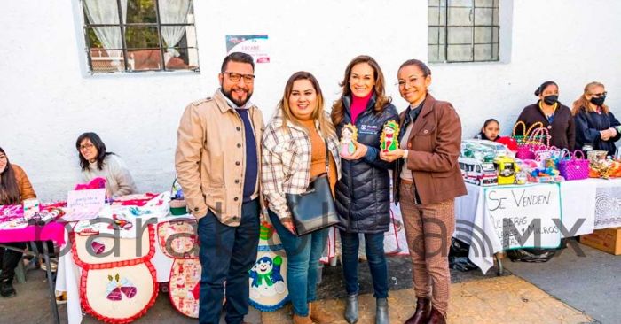 Apoya SMDIF Puebla ideas de negocio de talleres de capacitación y emprendimiento familiar
