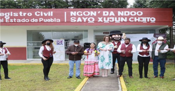 En Zoquitlán, gobierno de Puebla abre tercer Registro Civil Indígena