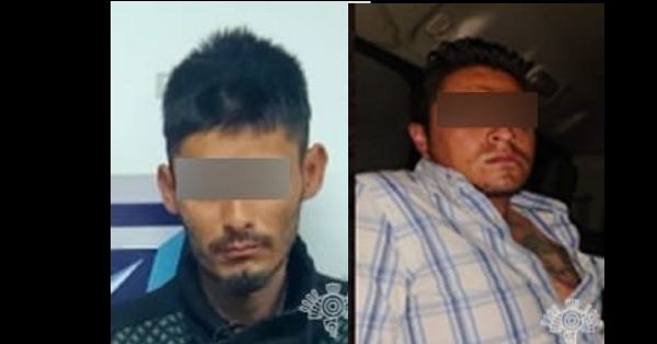 Captura a dos presuntos vendedores de droga en Huejotzingo