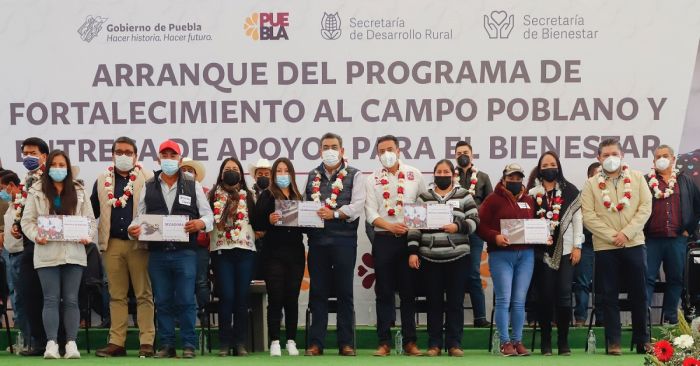 Destinan en Puebla recursos para fortalecer al campo