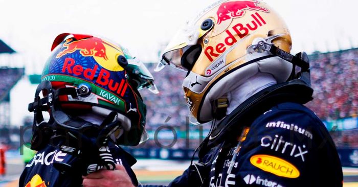 Repite Checo Pérez podio en el GP de México; Verstappen termina primero