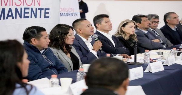 Se reúnen en San Andrés Cholula los integrantes de la Comisión Permanente por Puebla