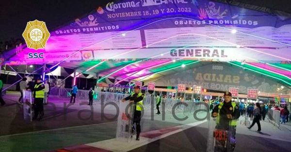 Detienen a 6 personas por robo de celulares en el Corona Capital