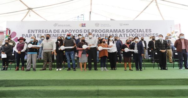 Trabaja gobierno de Puebla con una visión de justicia social para mitigar desigualdad