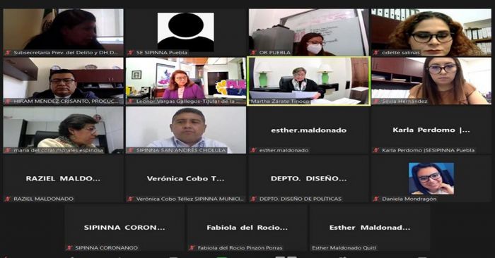 Presenta SIPINNA Puebla acciones en beneficio de niñas, niños y adolescentes migrantes