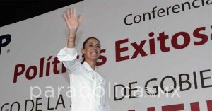 Claudia Sheinbaum no anda en campaña, responde Barbosa