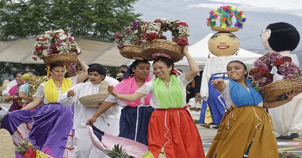 Llena de color y fiesta realizan la inauguración de la edición 57 del Festival Huey Atlixcáyotl